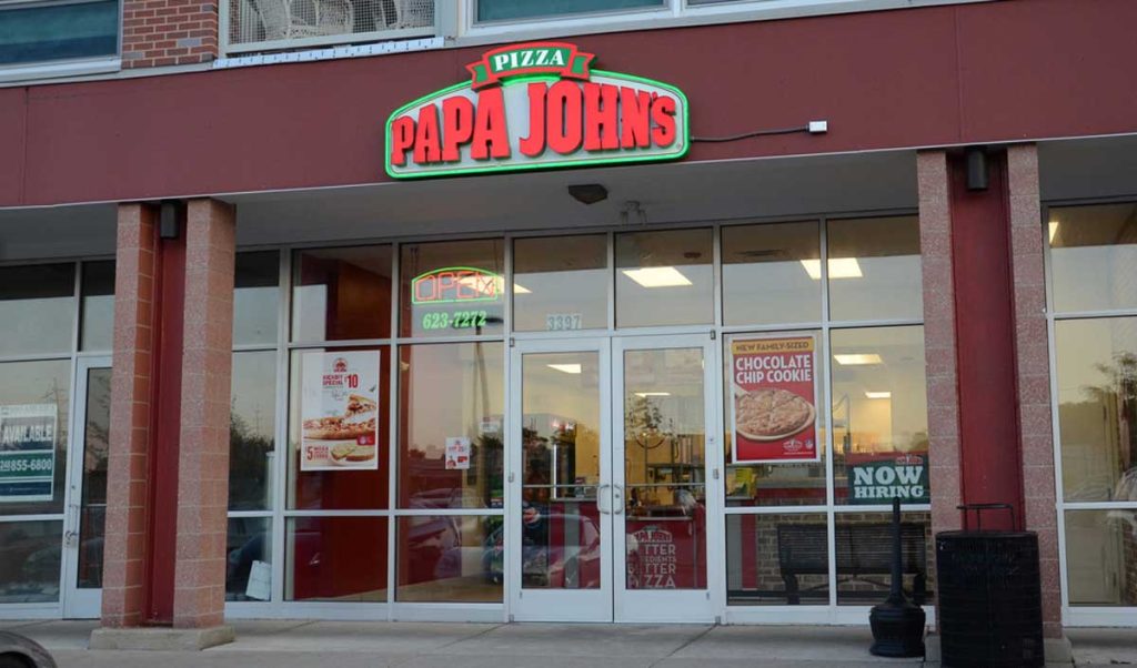 Papa john's pizza